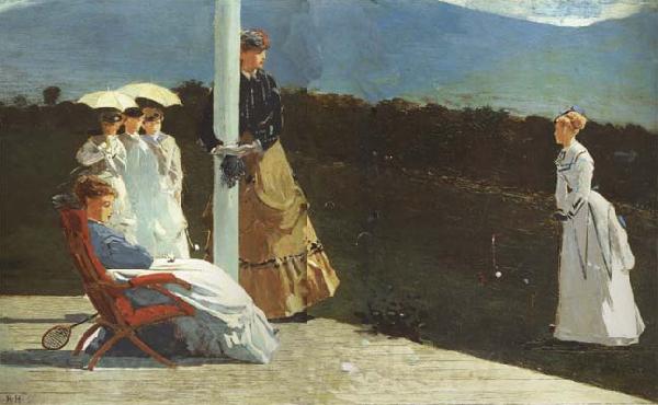 Winslow Homer The Croquet Match (mk44)